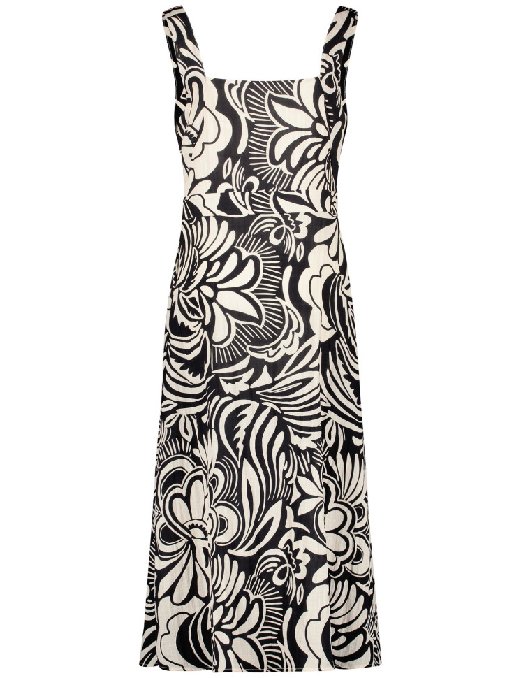 Платье с цветочным принтом