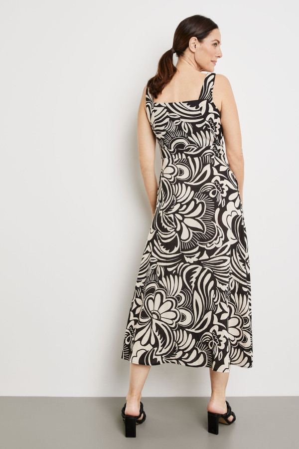 Платье с цветочным принтом