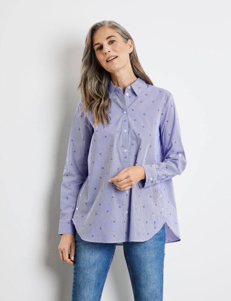 Рубашка удлиненная