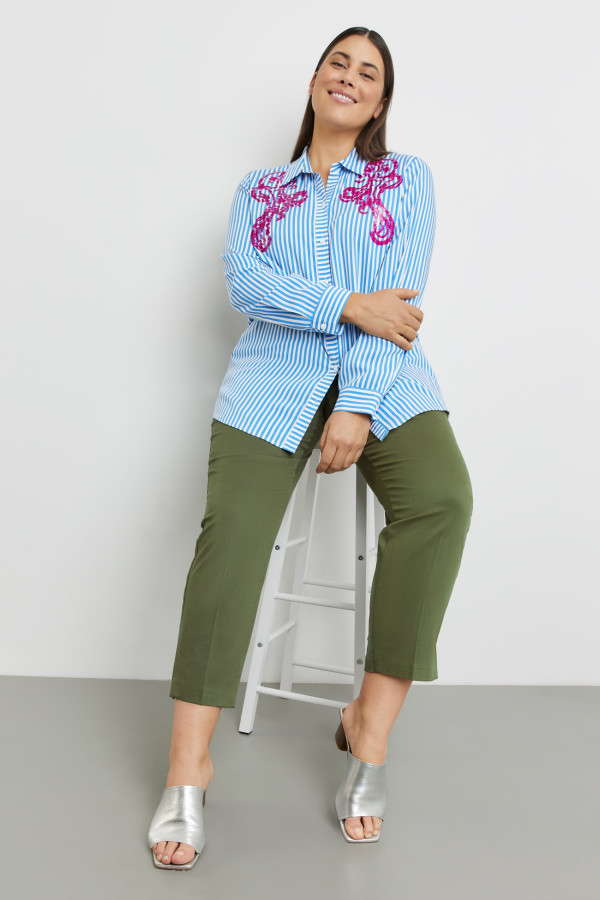 Рубашка с аппликацией