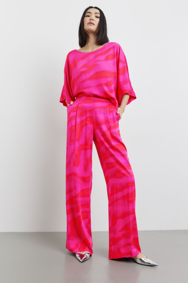 Брюки широкие