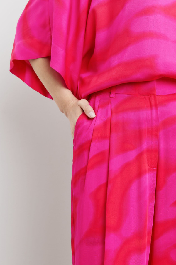 Брюки широкие