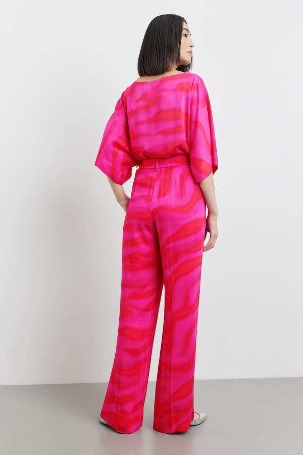 Брюки широкие