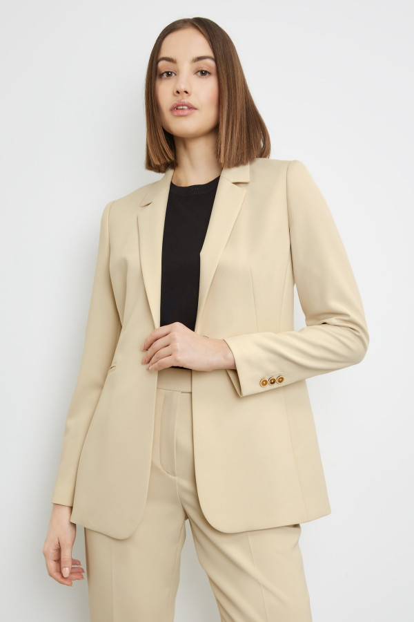 Жакет однобортный