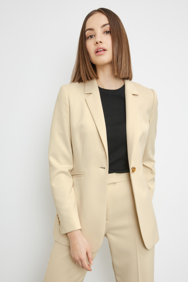 Жакет однобортный