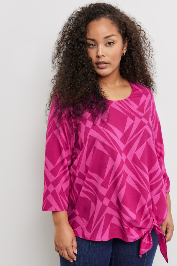 Лонгслив с завязками