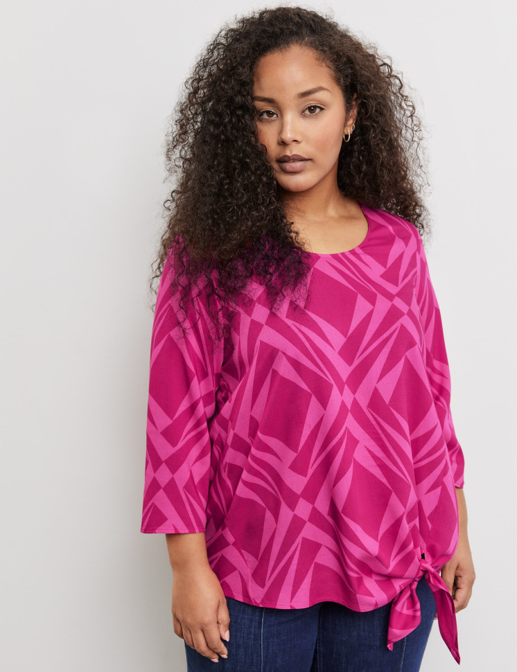 Лонгслив с завязками