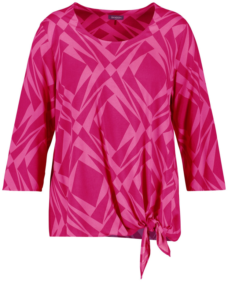 Лонгслив с завязками