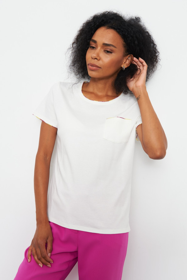 Футболка с карманом