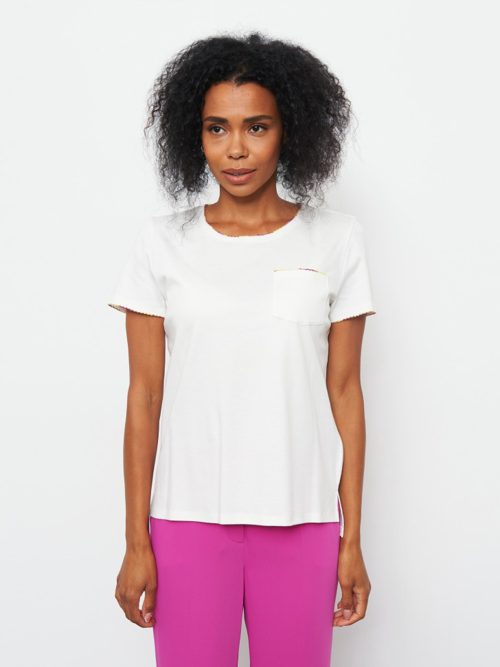 Футболка с карманом