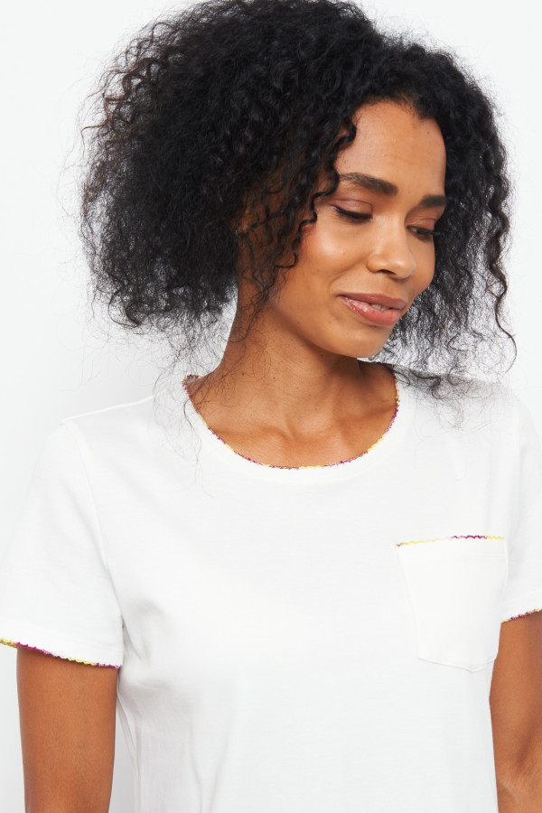 Футболка с карманом