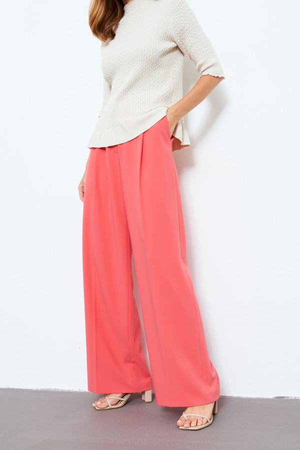 Брюки широкие