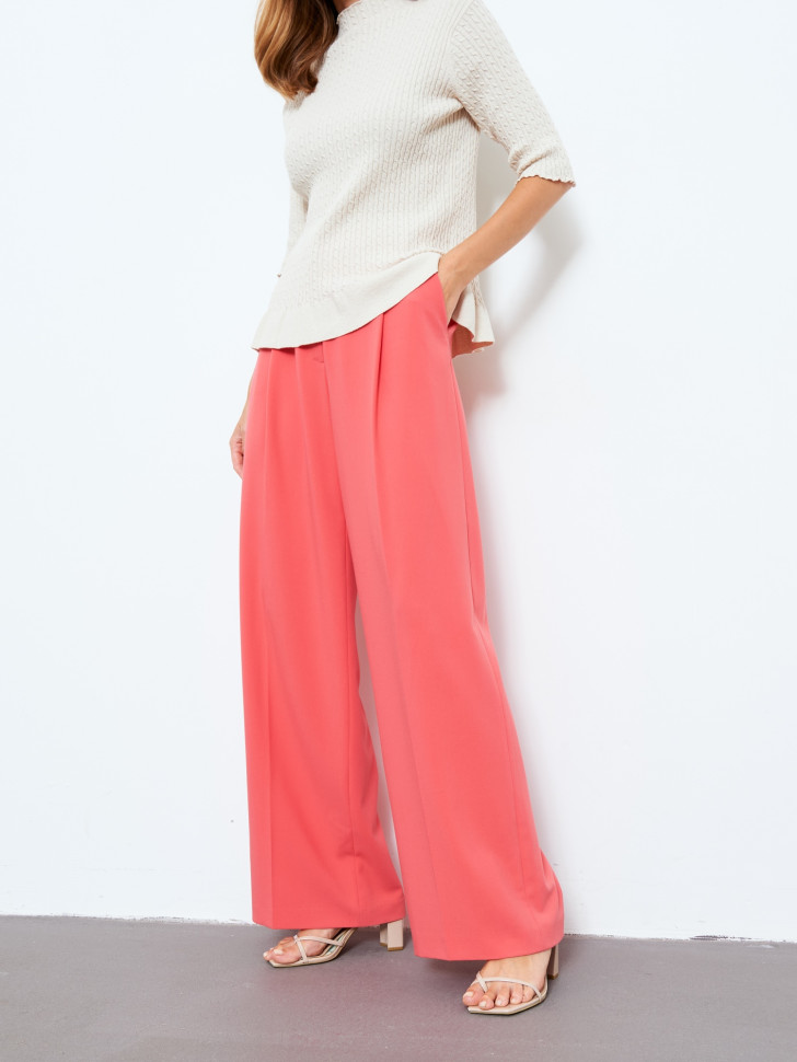 Брюки широкие