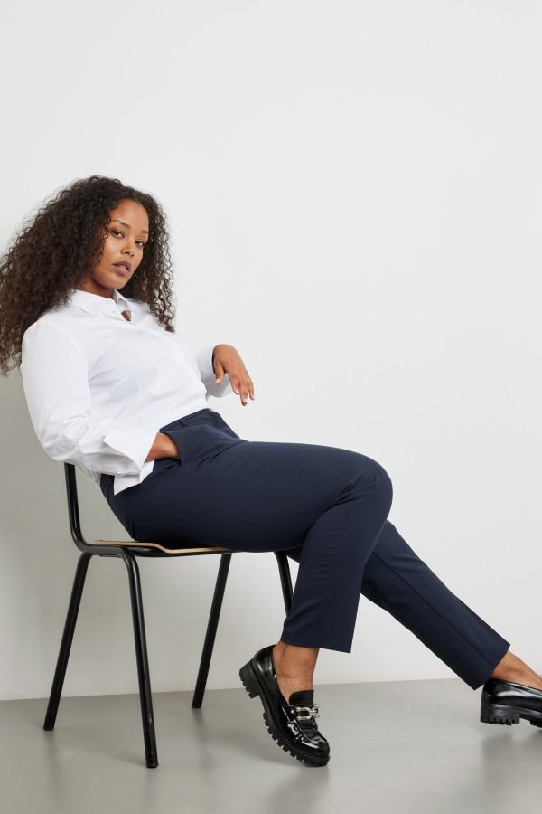 Брюки зауженные