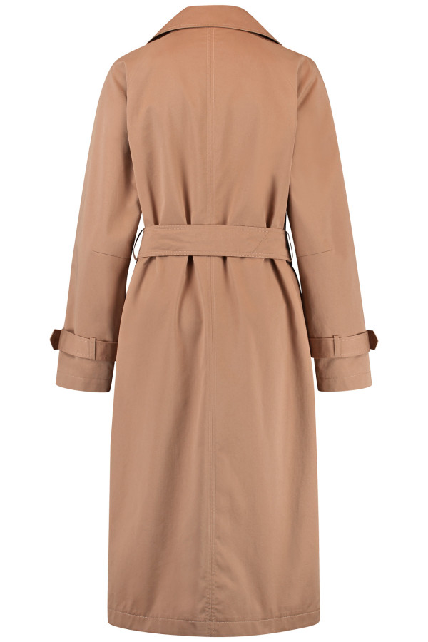 Тренч двубортный