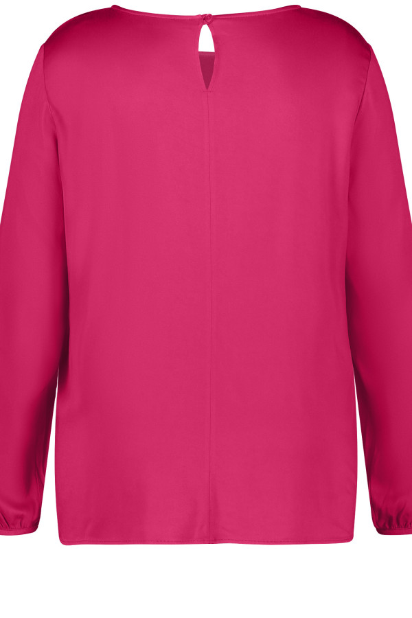 Блузка с драпировкой