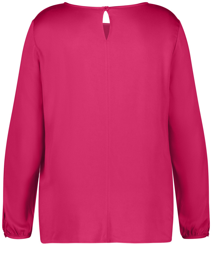 Блузка с драпировкой