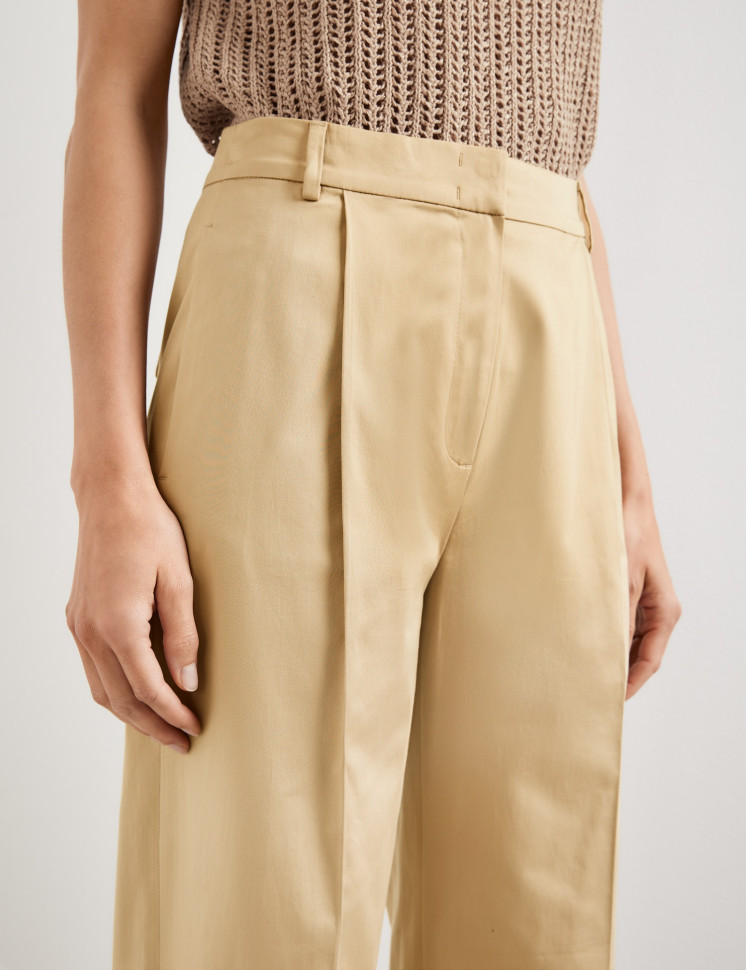 Брюки широкие