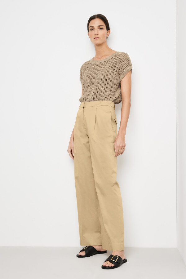 Брюки широкие