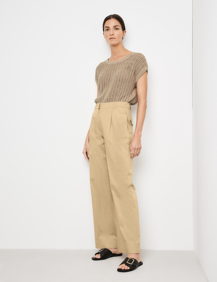 Брюки широкие