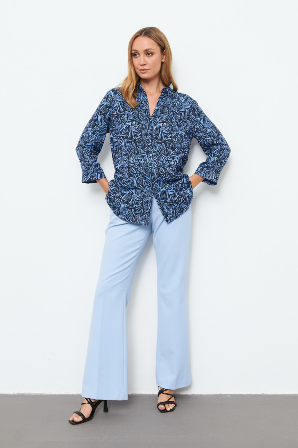 Блузка удлиненная