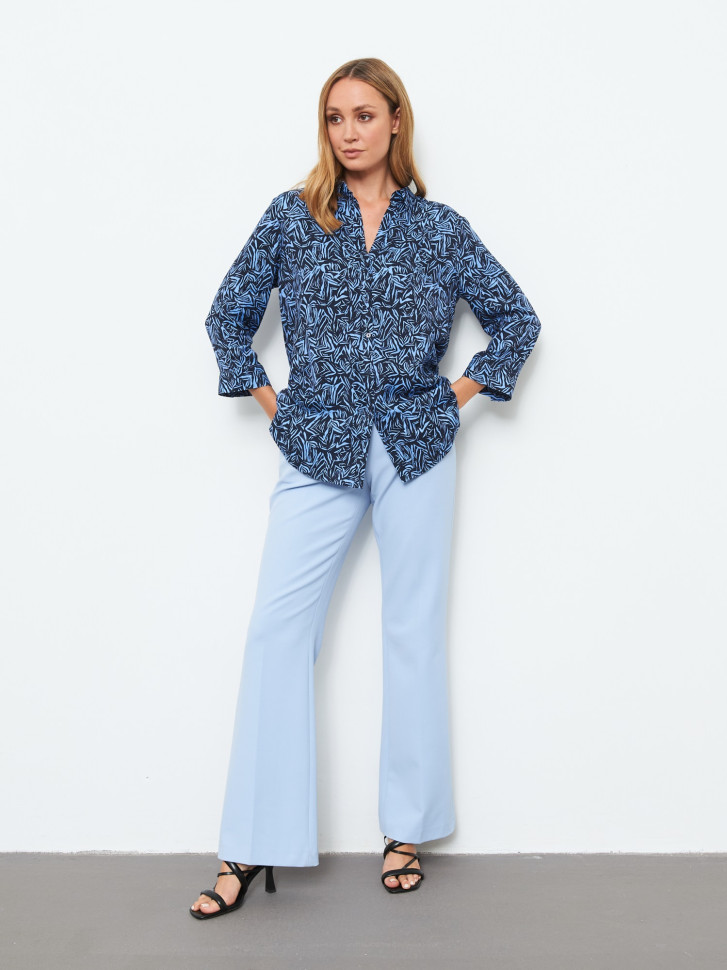 Блузка удлиненная