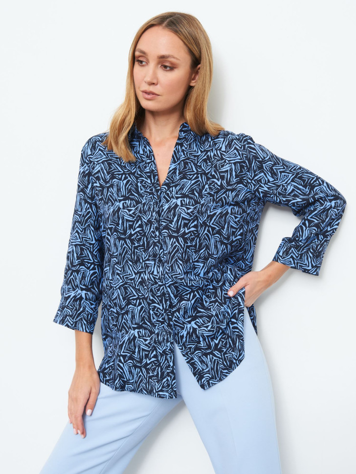 Блузка удлиненная