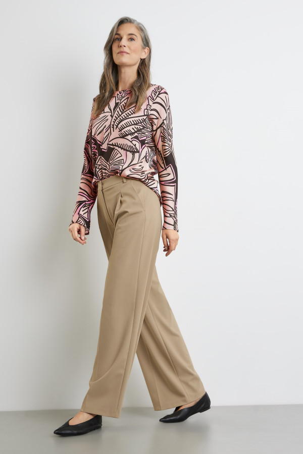 Брюки широкие