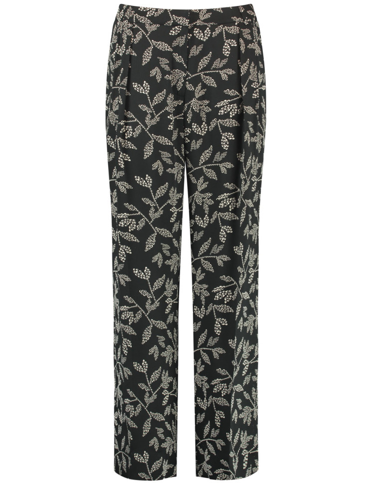 Брюки широкие