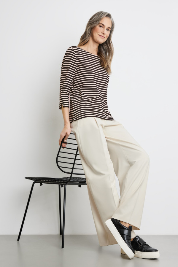 Лонгслив в полоску