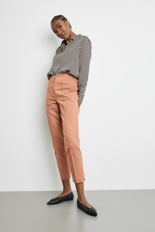 Брюки зауженные