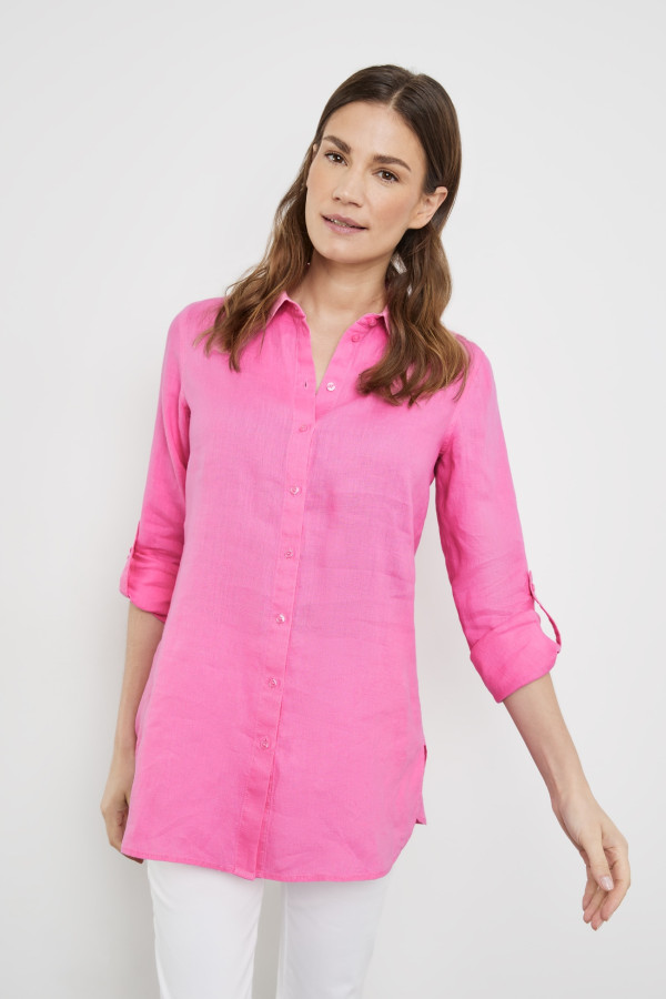 Рубашка изо льна