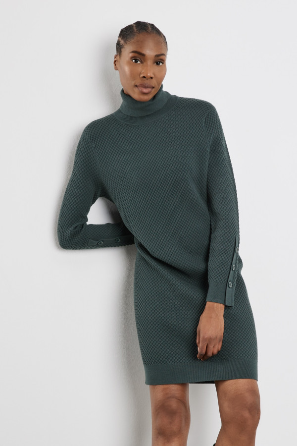 Платье трикотажное из вискозы