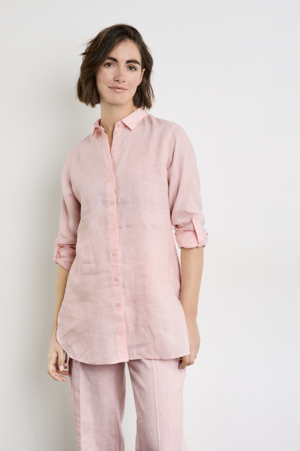 Рубашка изо льна