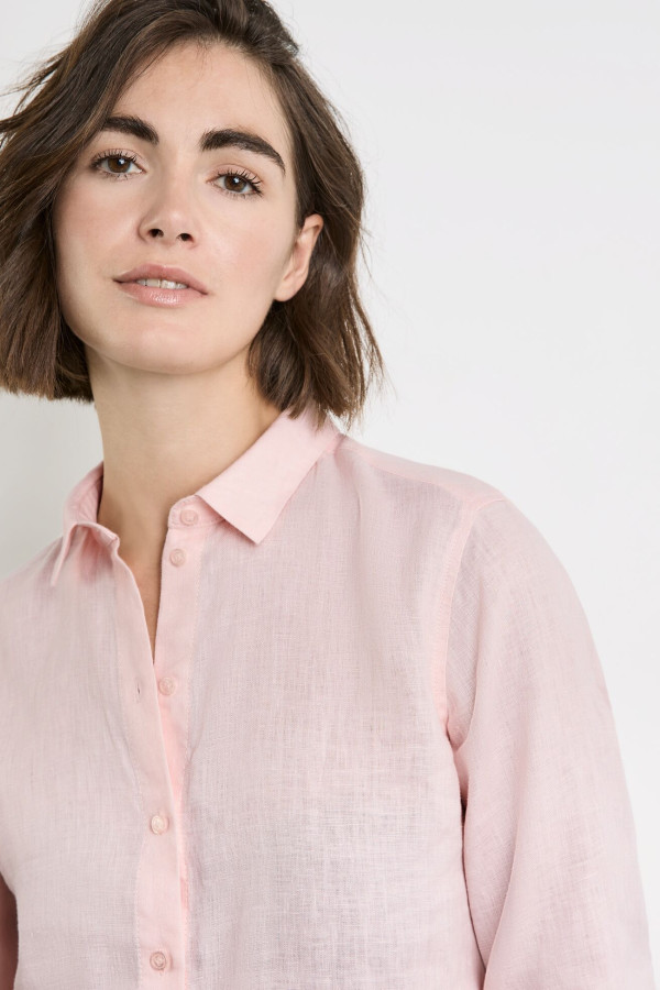 Рубашка изо льна