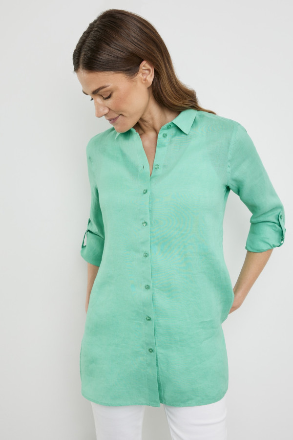 Рубашка изо льна