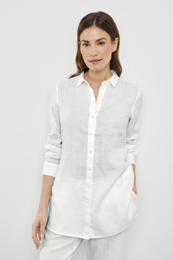 Рубашка изо льна
