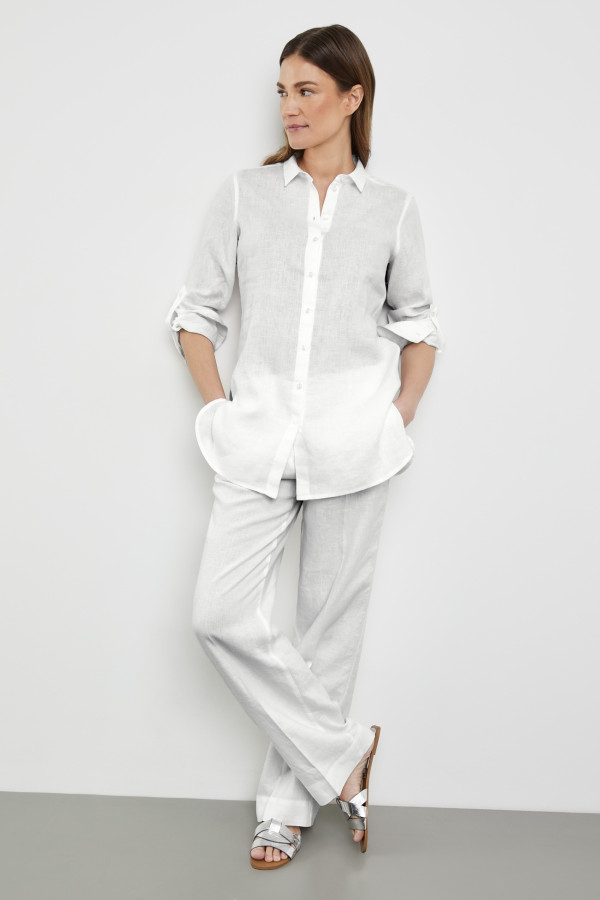 Рубашка изо льна