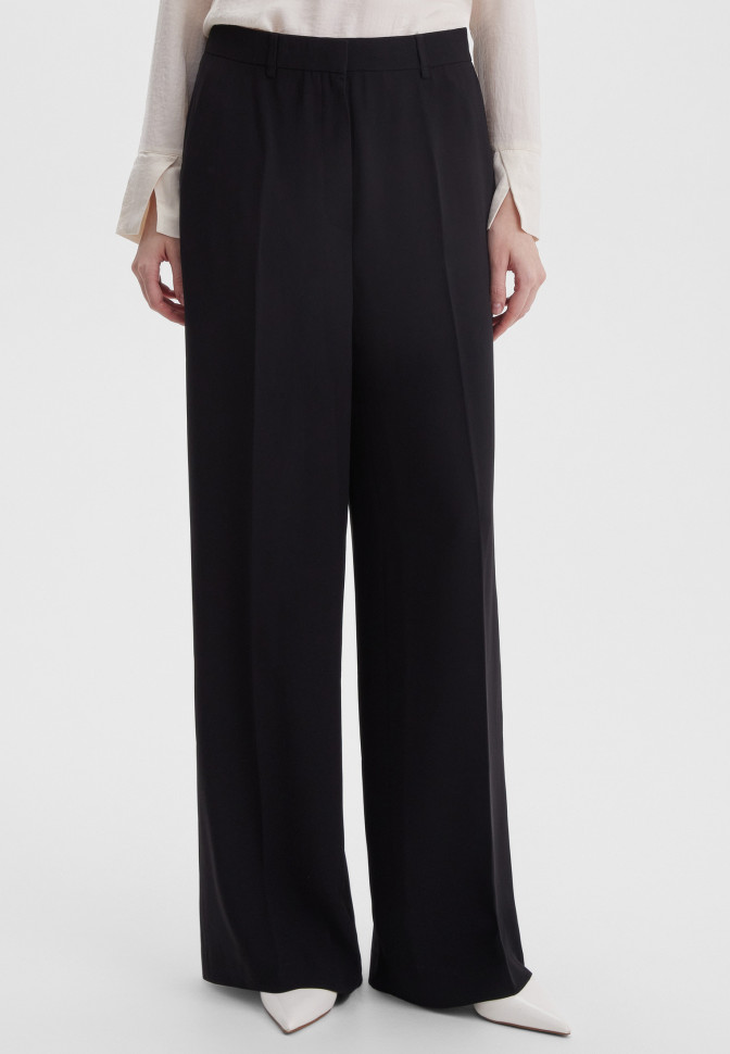 Брюки широкие