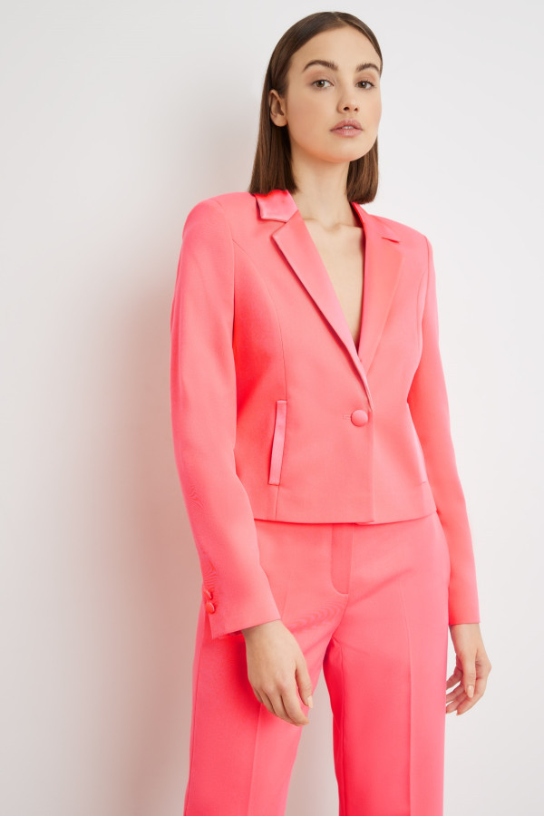 Жакет однобортный