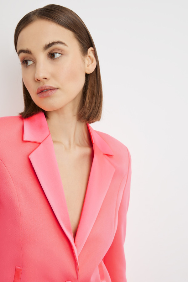 Жакет однобортный