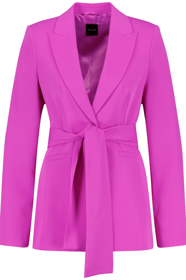 Жакет с поясом