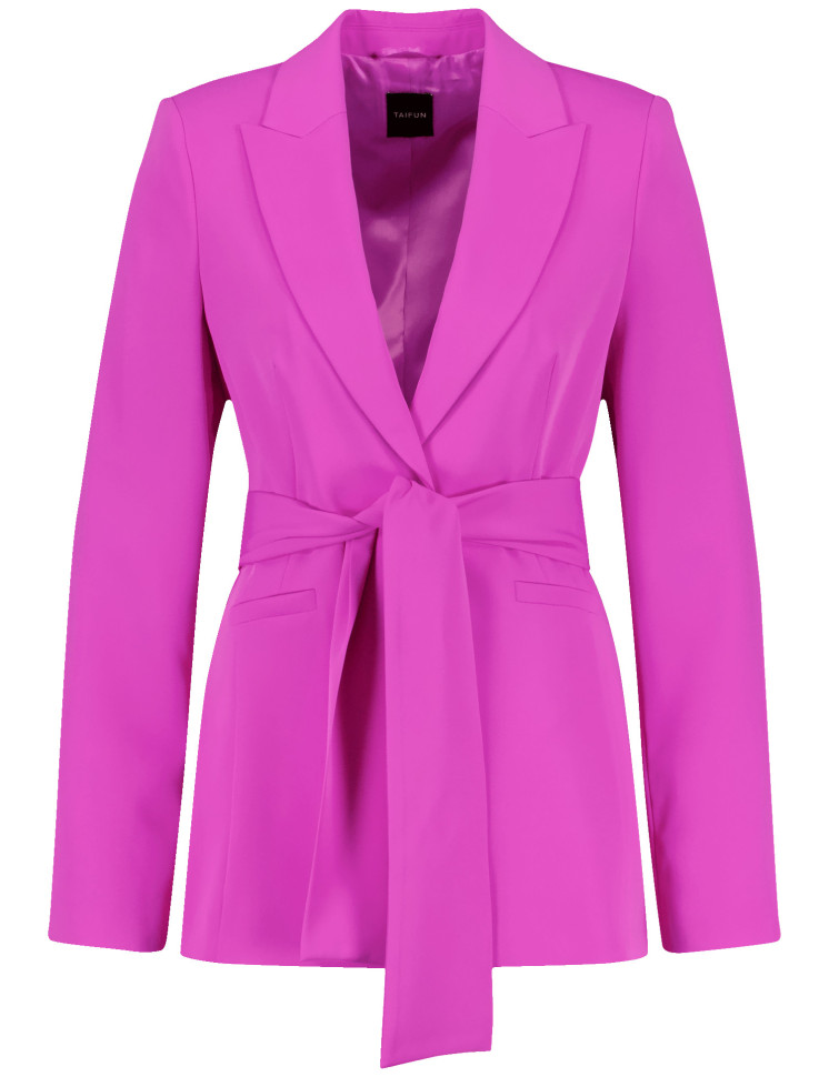 Жакет с поясом