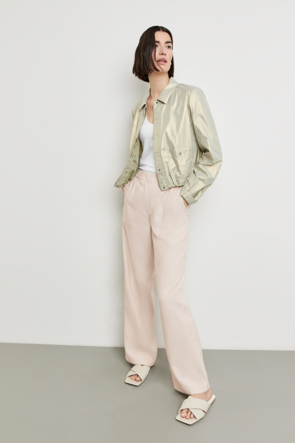 Брюки широкие