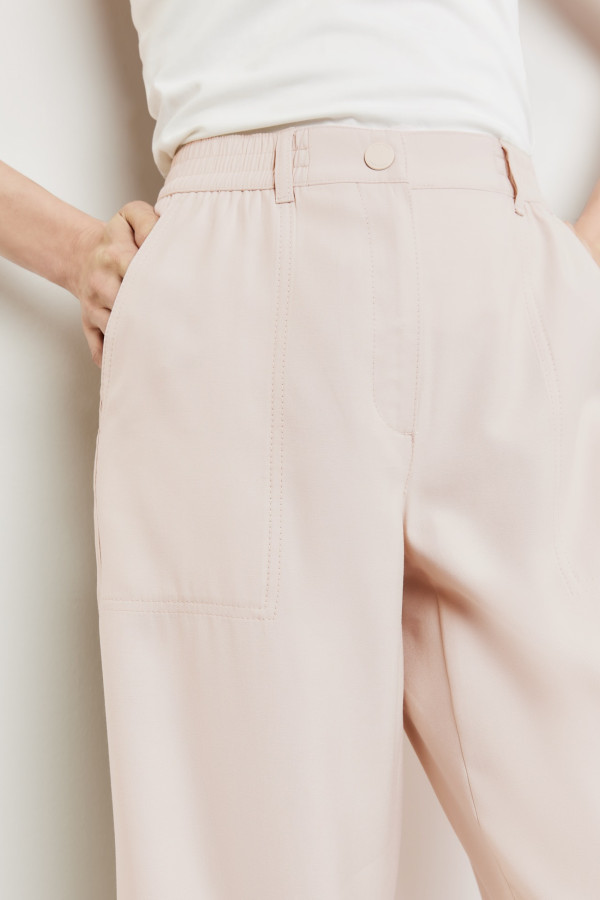 Брюки широкие