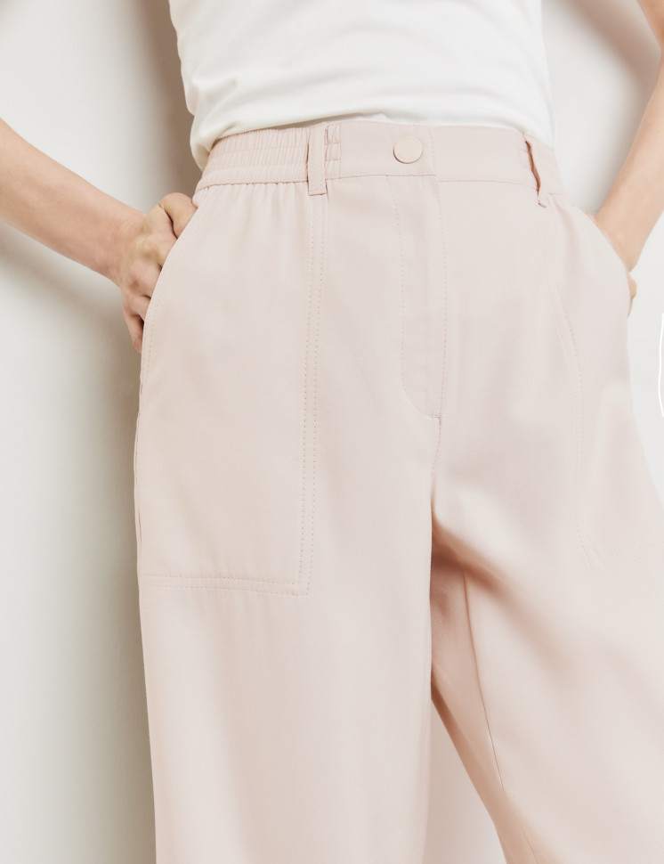 Брюки широкие