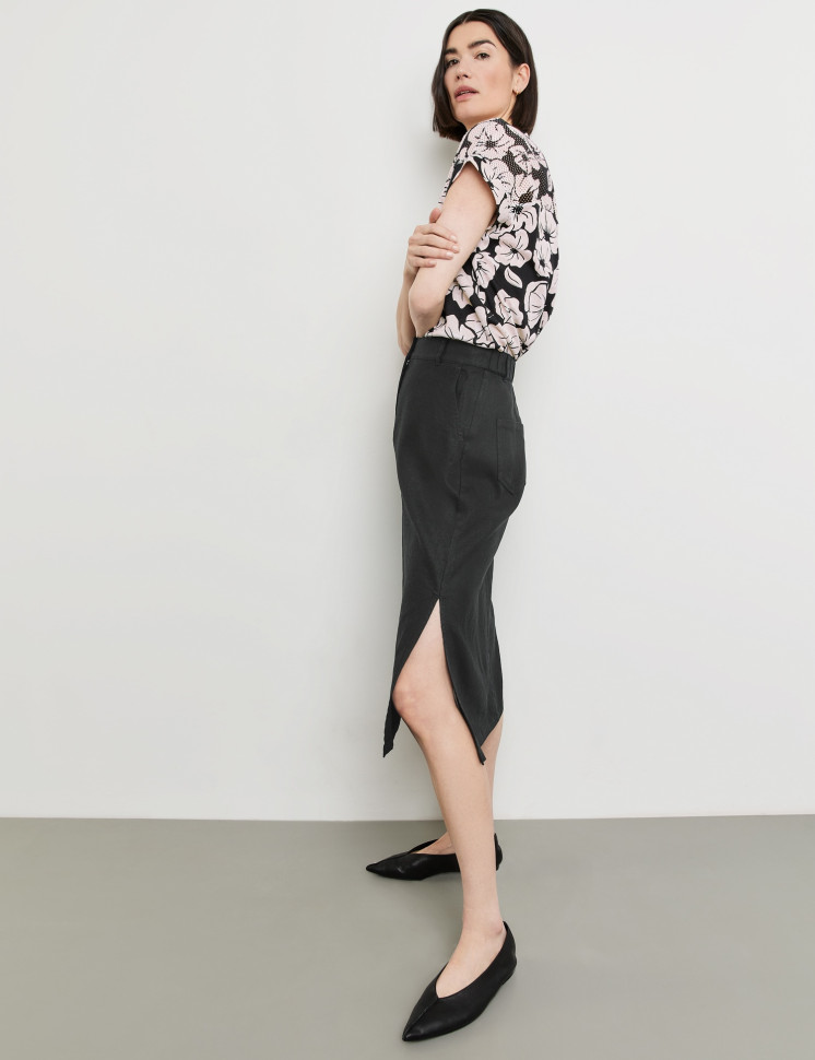 Юбка изо льна