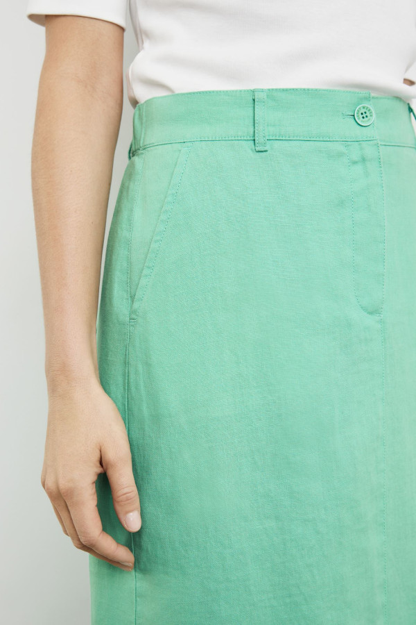 Юбка изо льна