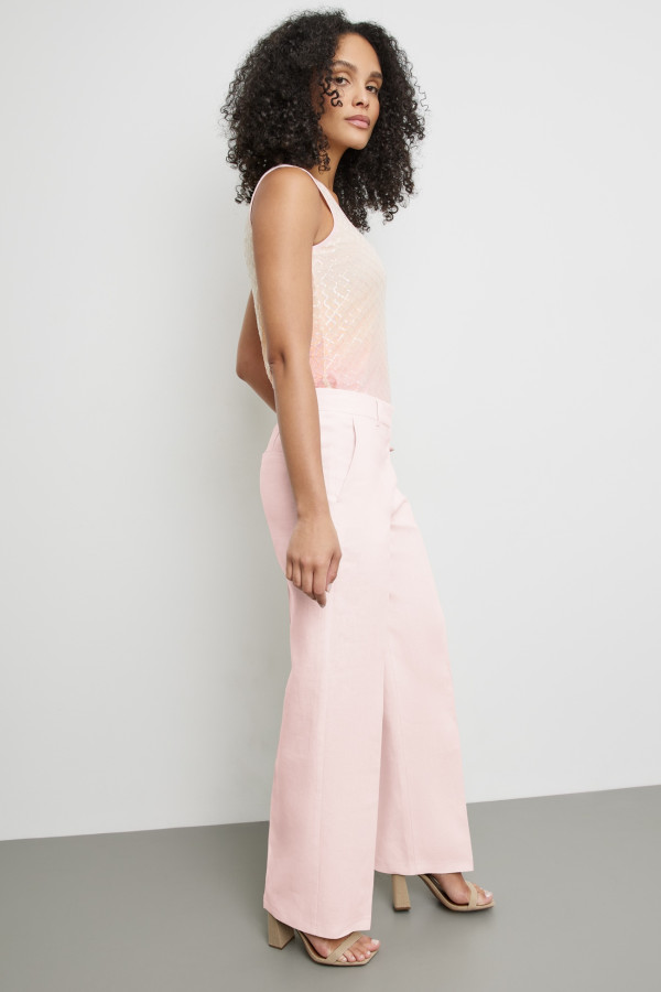 Брюки изо льна