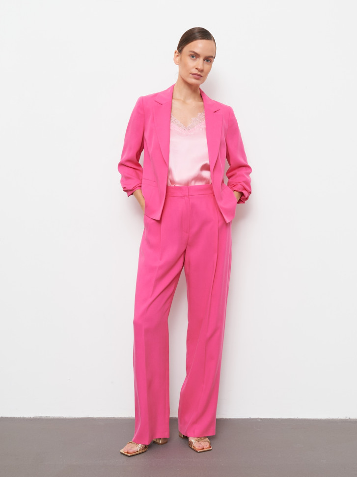 Брюки широкие